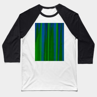 Flowing colors of blue and green Baseball T-Shirt